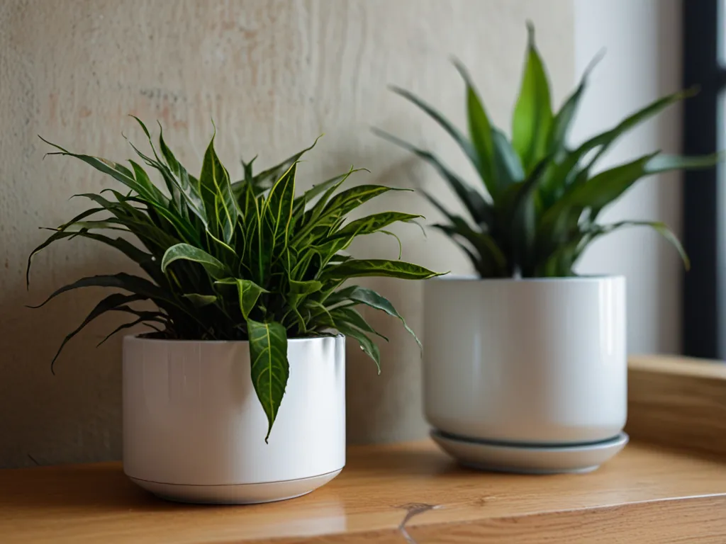 Air purifying indoor plants