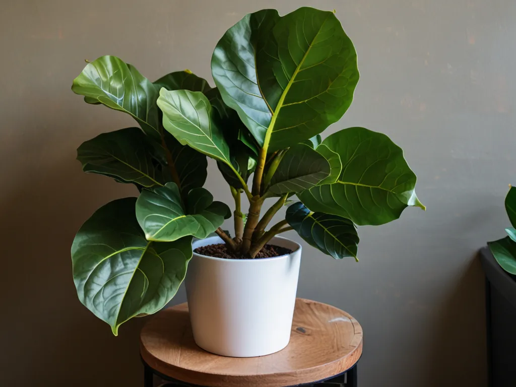 Fiddle leaf fig tree
